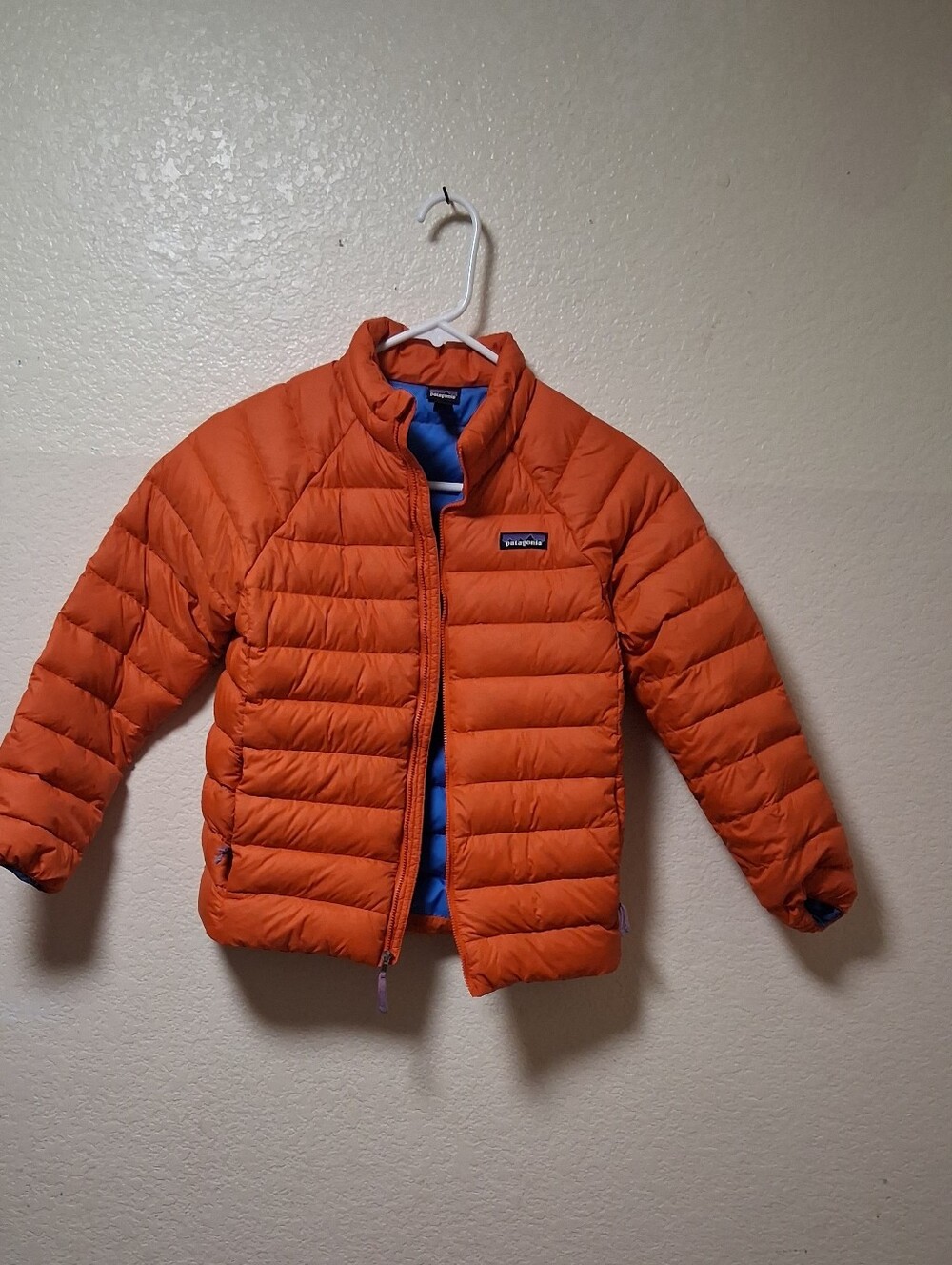 Patagonia Kids Orange Lightweight Puffer Jacket